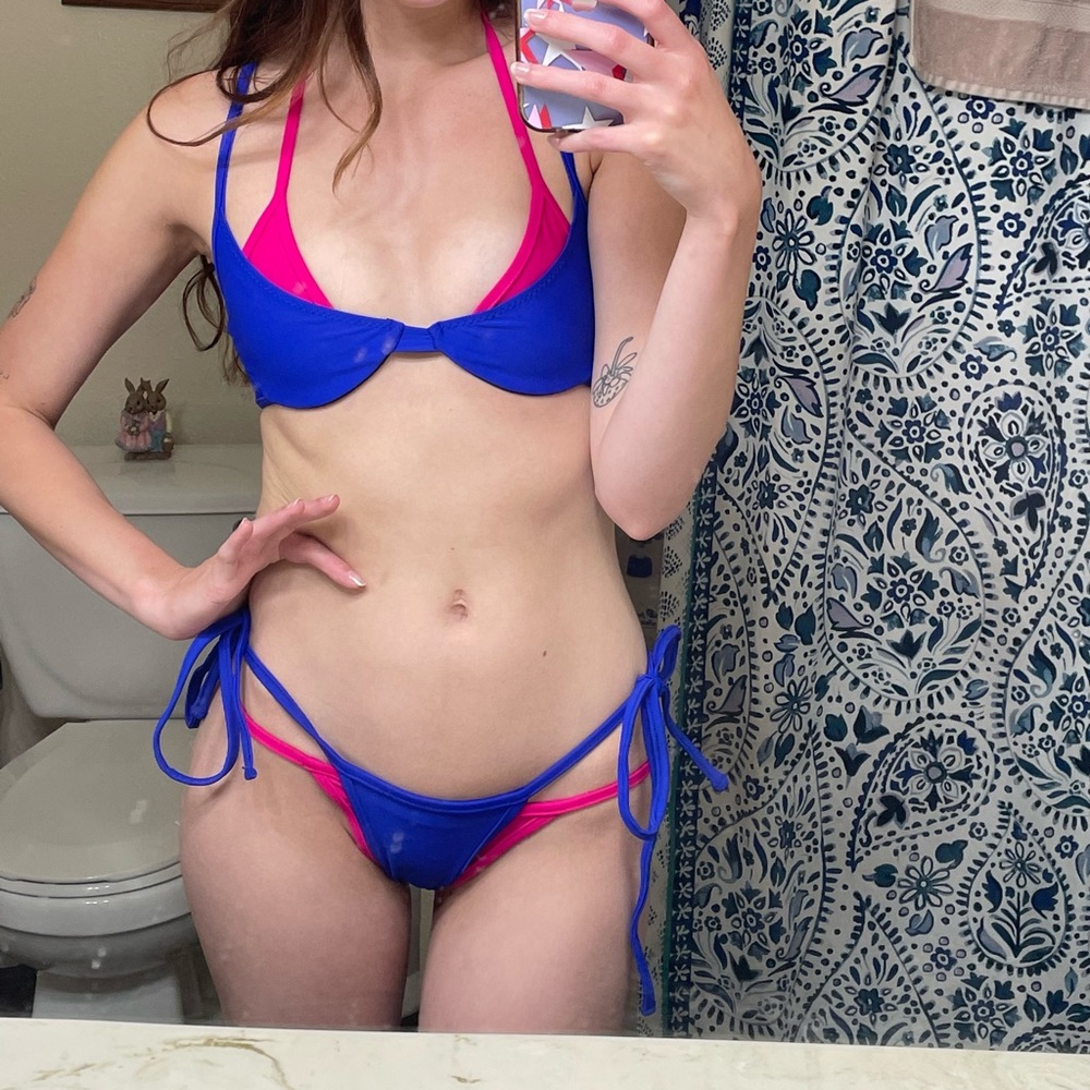 SAME LA double layered bikini